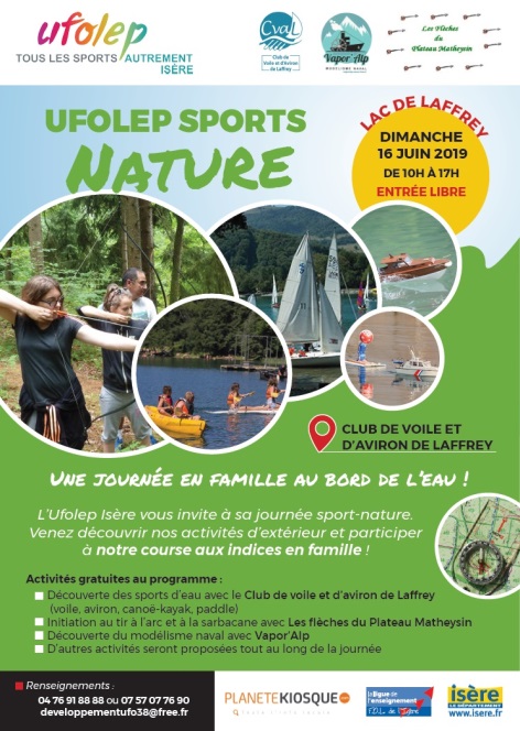Journée en famille à Laffrey 2019
