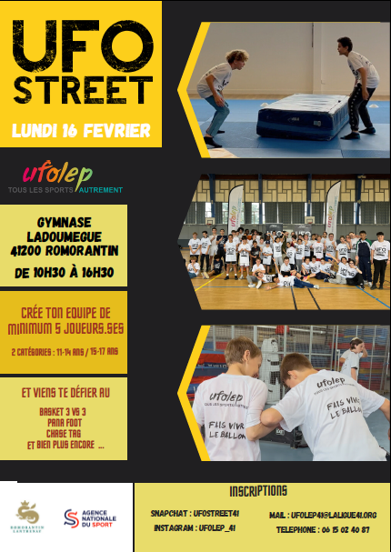 Affiche UFOSTREET ROMORANTIN 2026