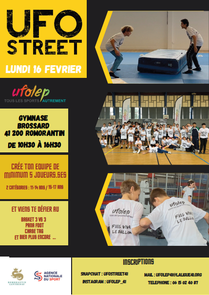 Affiche UFOSTREET ROMORANTIN 2026