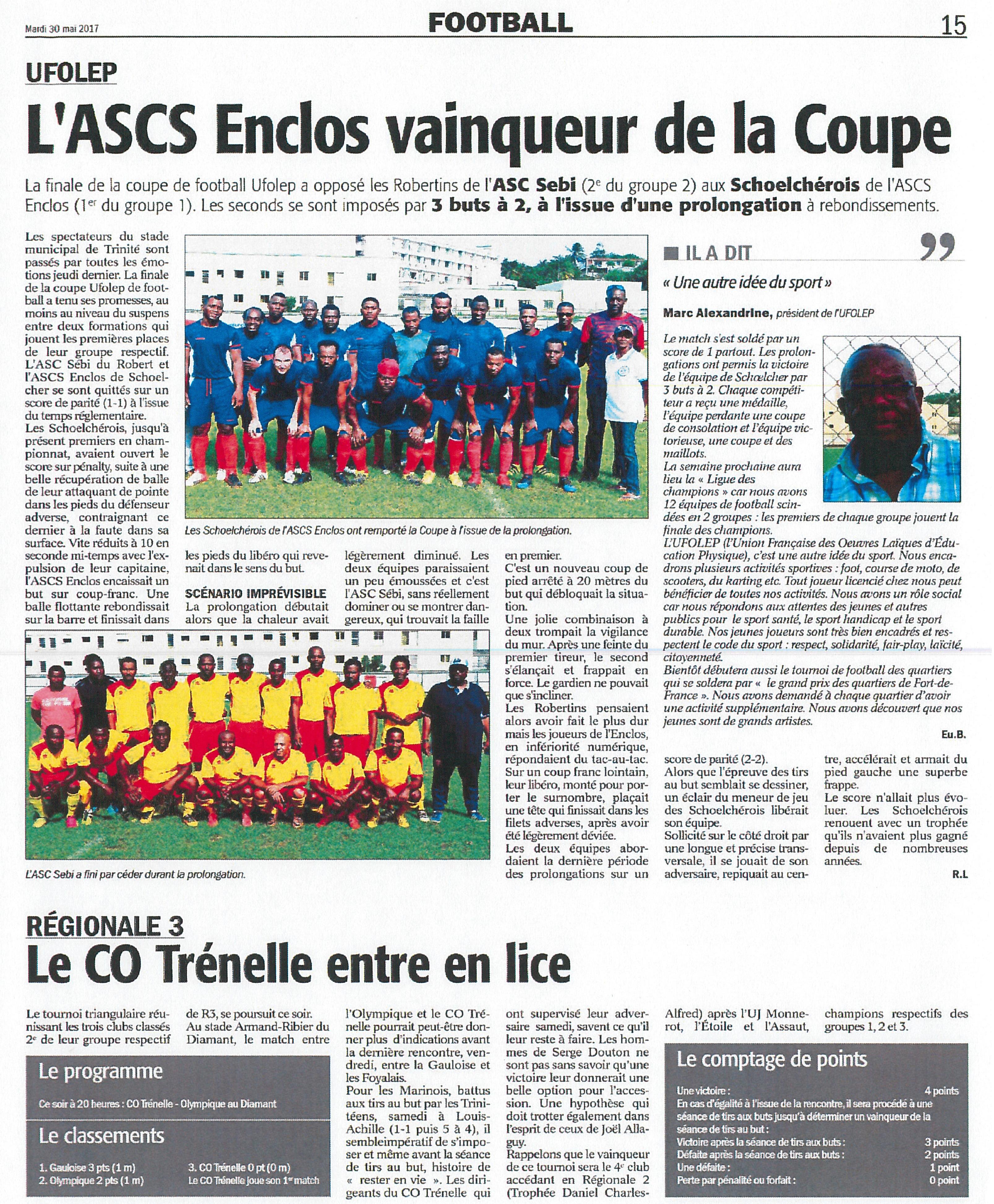 coupe de football 25 05 2017