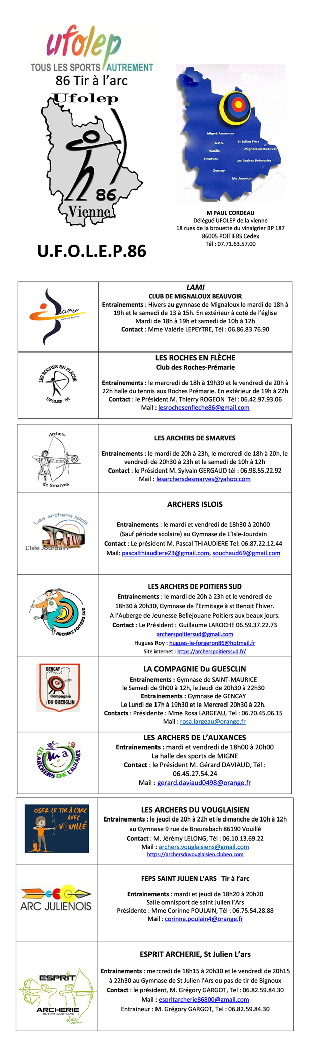 ANNUAIRE 86 TAA